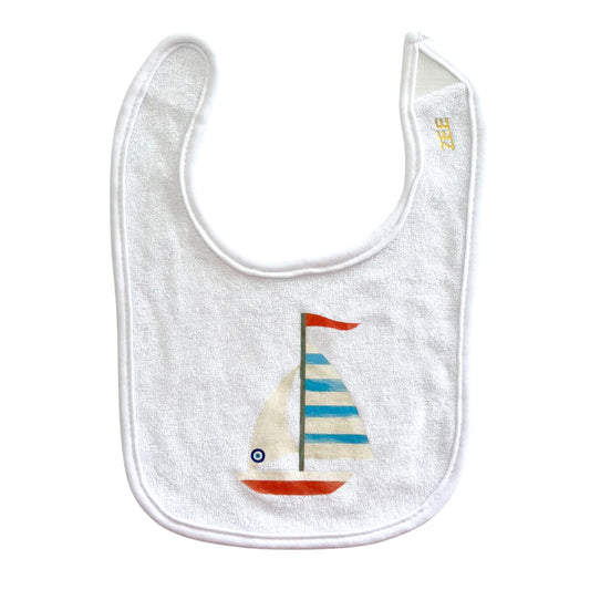 Sail Boat Bib